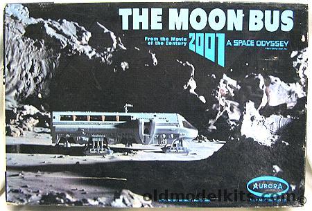 Aurora 1/55 The Moon Bus from 2001 A Space Odyssey, 859-250 plastic model kit